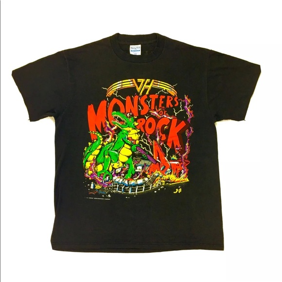 van halen monsters of rock t shirt